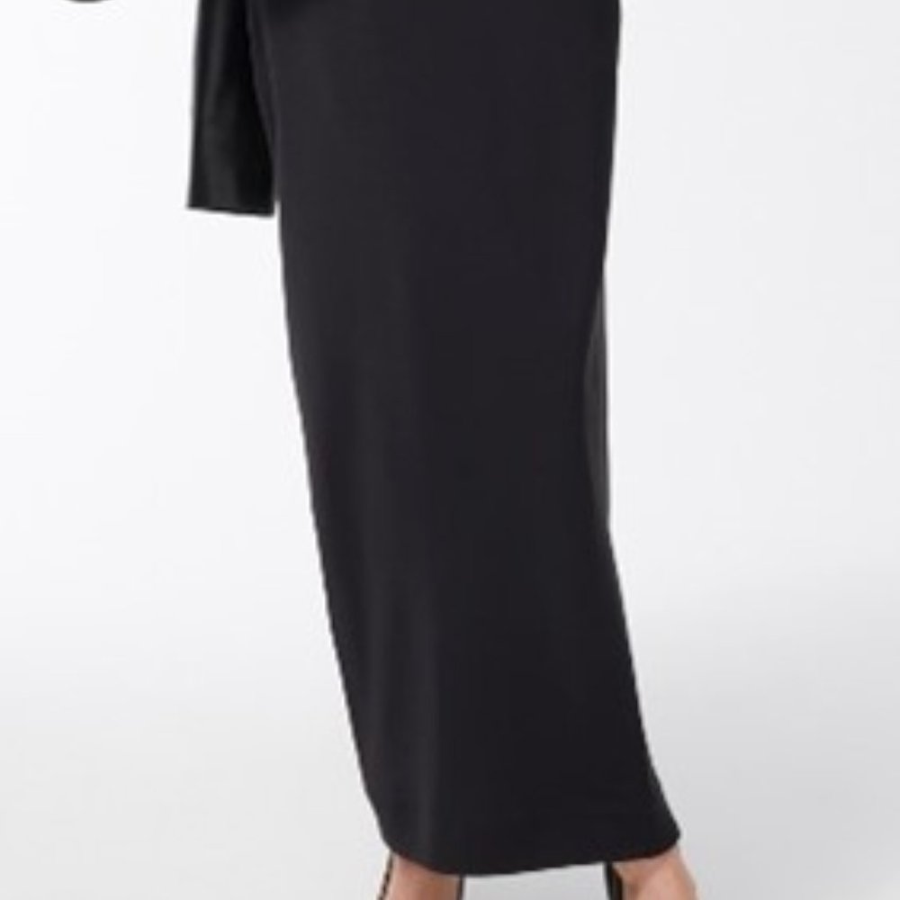 CHICO'S BLACK LABEL COLLECTION STRETCH MAXI SKIRT
